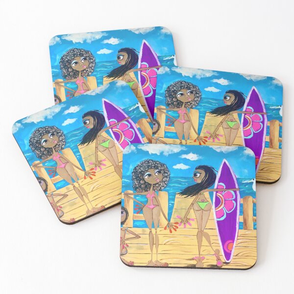 Item preview, the beach girls designed and sold by juliet-paints.