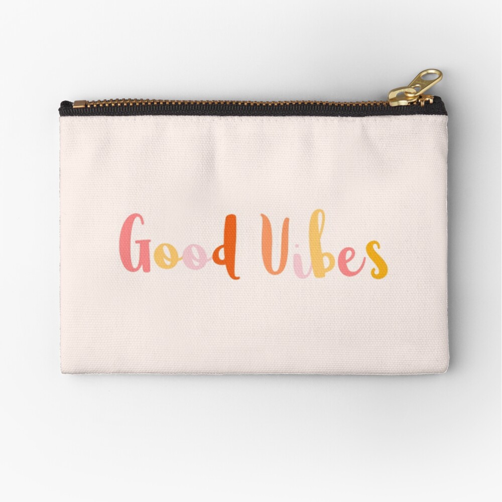 Peachy Good Vibes  Sticker for Sale by Monarch Designs Redbubble