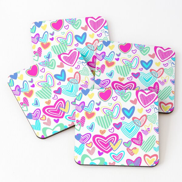 Item preview, Hearts pattern designed and sold by apis-florea.