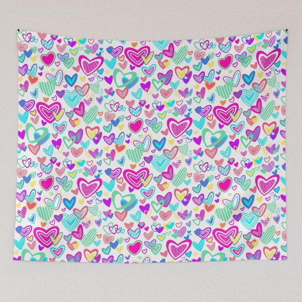 Item preview, Hearts pattern designed and sold by apis-florea.