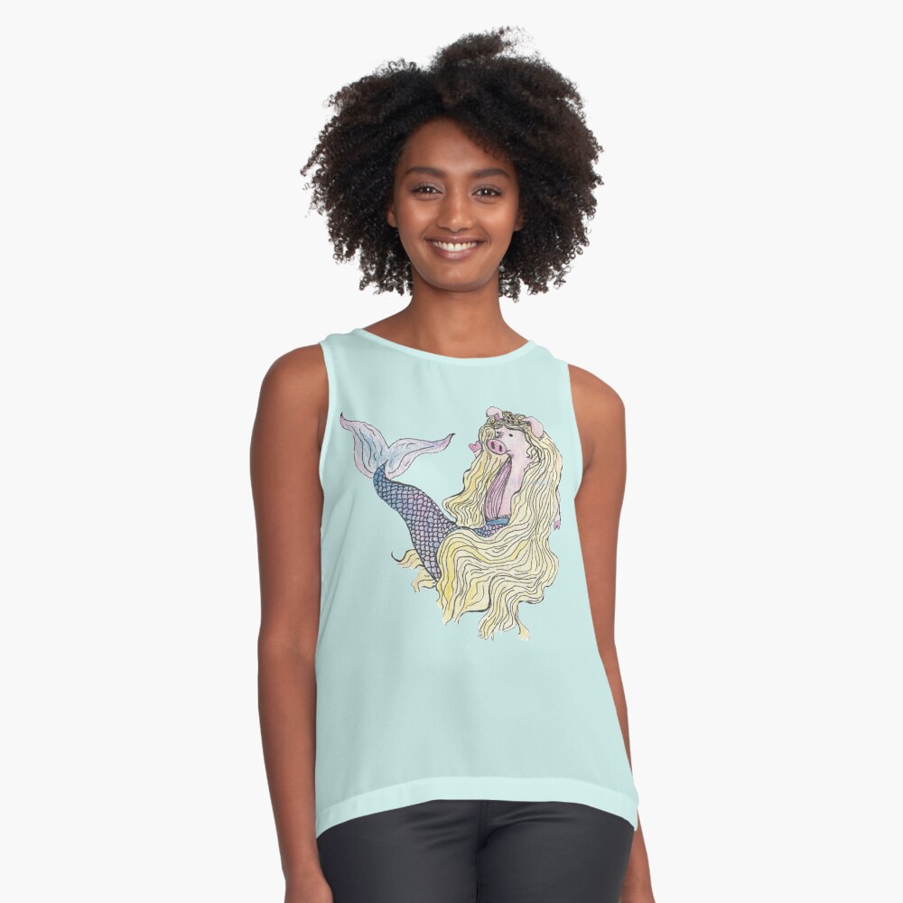 Item preview, Sleeveless Top designed and sold by ArtChildGalore.