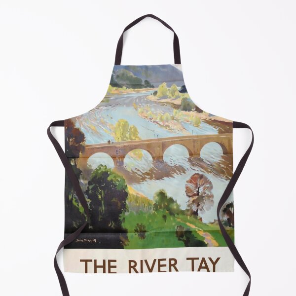 Item preview, Railway Poster The River Tay designed and sold by stickart-marek.