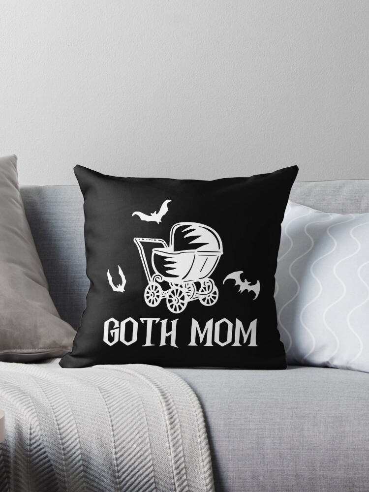 GOTHIC NIGHTMARE Throw Pillow