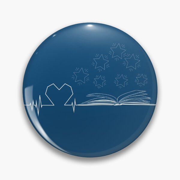 Item preview, Vintage Retro Distressed Heartbeat Book Reader Lover Gift Book Lovers Day designed and sold by AYMEDD.