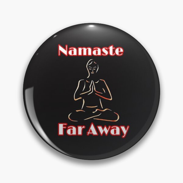 Artikelvorschau, Namaste weit weg entworfen und verkauft von CocoBayWinning.