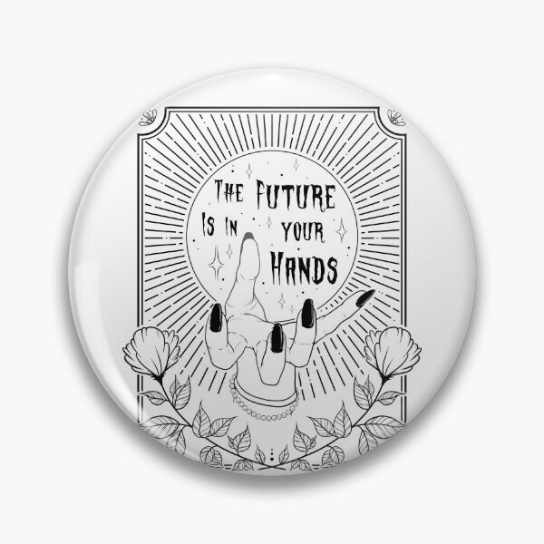 Item preview, The Future is in Your Hands (Black) designed and sold by SoulArtLove.