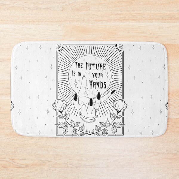 Item preview, The Future is in Your Hands (Black) designed and sold by SoulArtLove.