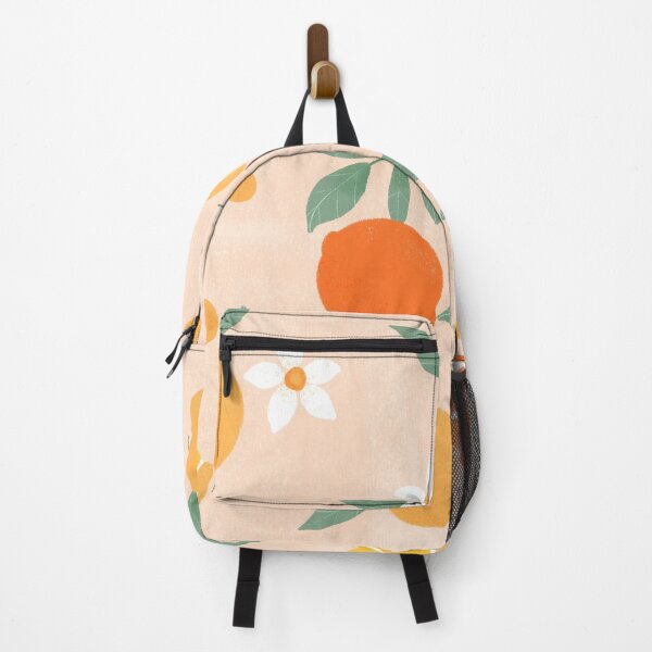 Item preview, Lemon orange summer citrus pattern designed and sold by CoffeePandaArt.