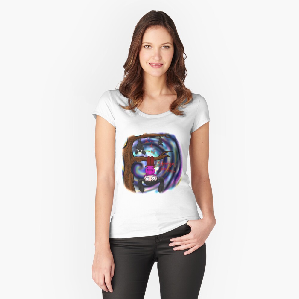 Item preview, Fitted Scoop T-Shirt designed and sold by QTPieCollective.