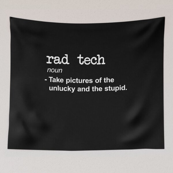 Item preview, Funny Rad Tech Meaning - Silly Radiology Gifts designed and sold by GriffsGraphix.