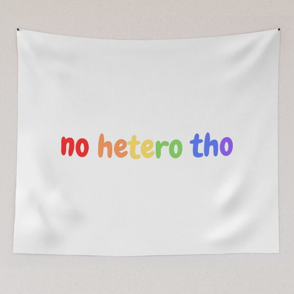 Item preview, No Hetero Tho designed and sold by danimunoz.