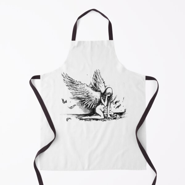 Item preview, Crying Fallen Angel Drawing designed and sold by aurielphoenix.