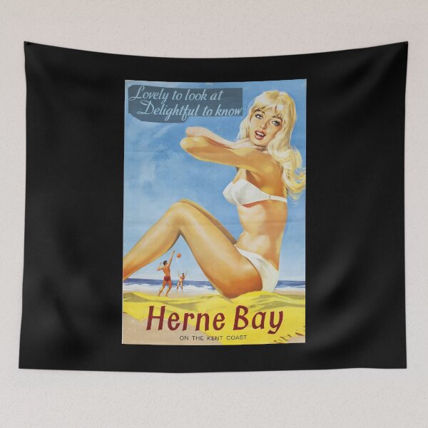 Item preview, Railway Poster Herne Bay designed and sold by stickart-marek.