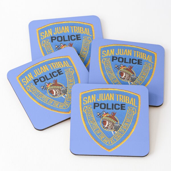 Item preview, San Juan Pueble Police designed and sold by Lawrence Baird.