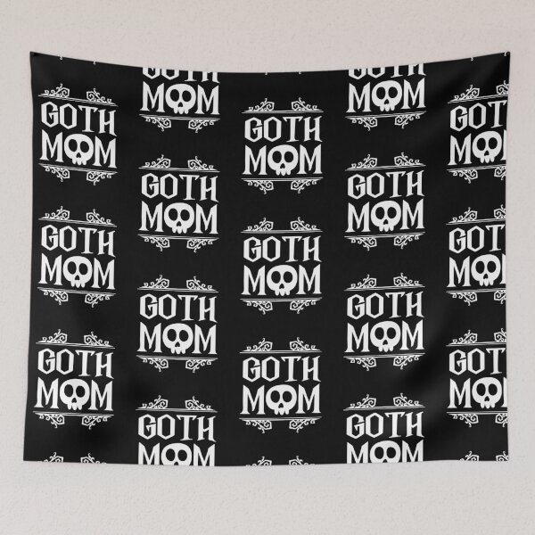 Item preview, Goth Mom Creepy Mother To Be Announcement Macabre and Dark Graphic designed and sold by JessieJune.