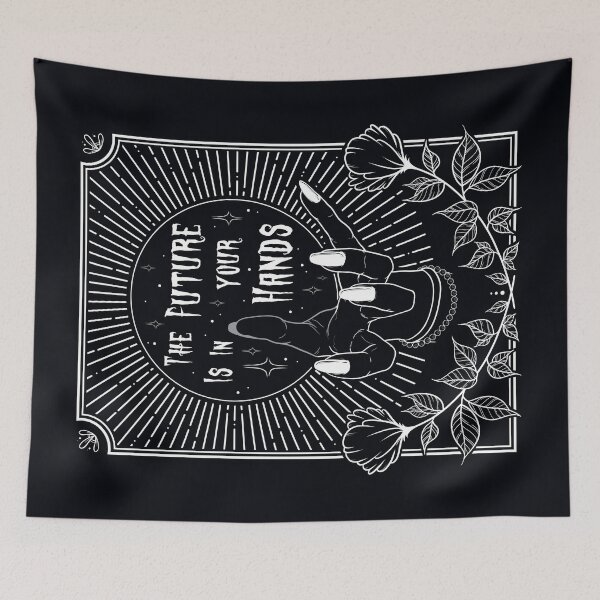 Item preview, The Future is in Your Hands (White) designed and sold by SoulArtLove.