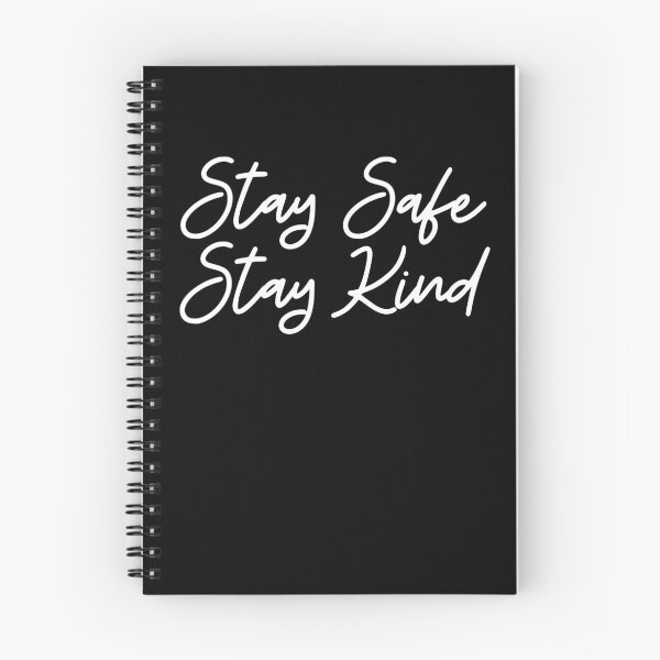 Item preview, Stay Safe & Kind in White designed and sold by FunShirtDesigns.