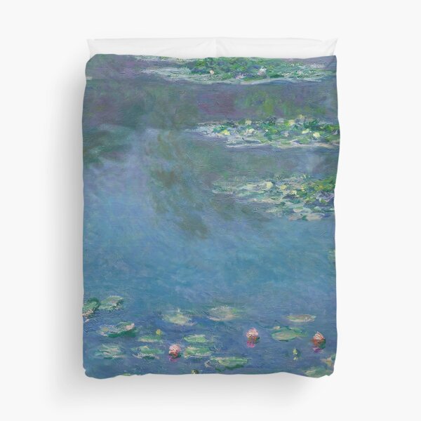 Water Lilies by Claude Monet Duvet Cover