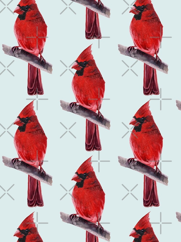Cardinal - bird painting by EmilyBickell