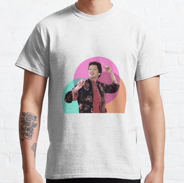 Rosalind Russell as Auntie Mame - Teal, Magenta, Orange Remix Classic T-Shirt