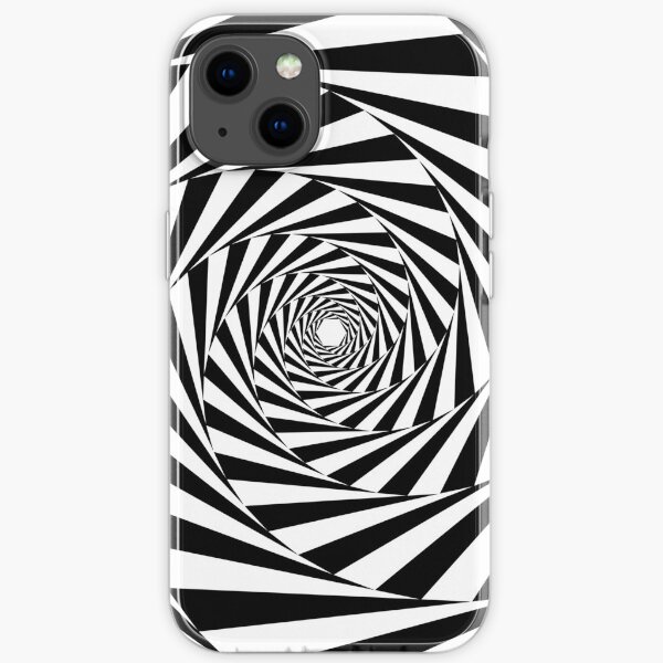 Trippy Hypnotic Optical Illusion Effect iPhone Soft Case