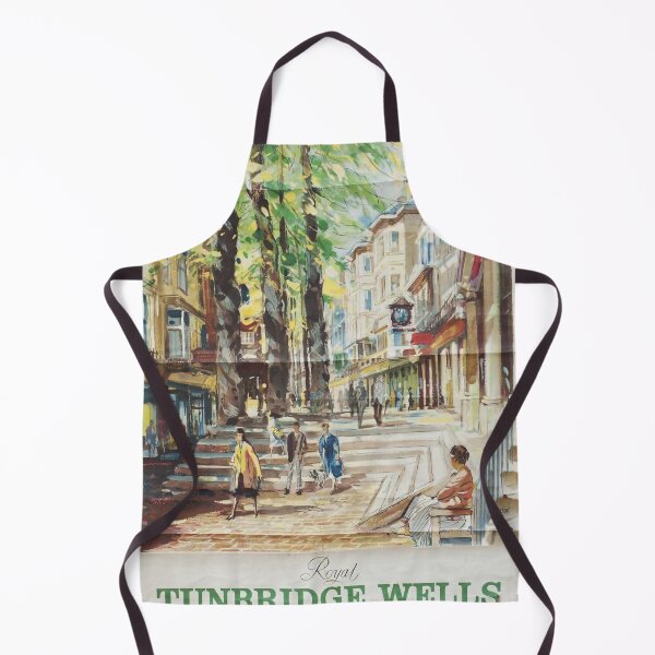 Item preview, Railway Poster Tunbridge Wells designed and sold by stickart-marek.