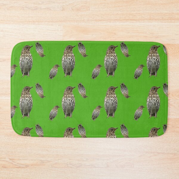 Item preview, Thrush on Green background designed and sold by Stacey Vivian.
