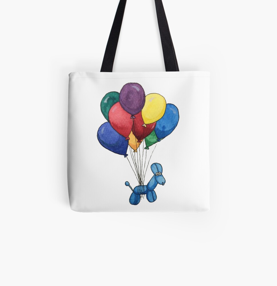 Balloon small canvas bucket bag