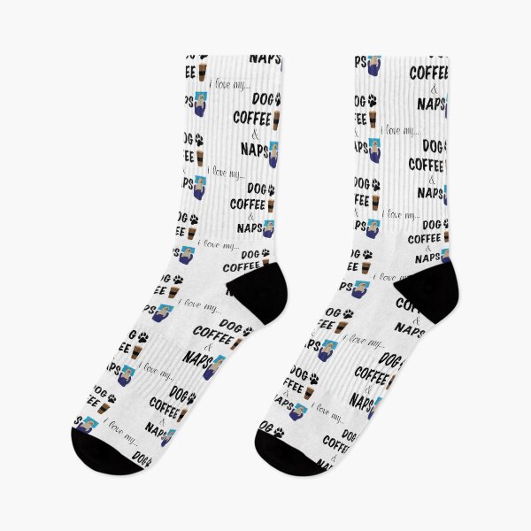Item preview, I Love My Dog, Coffee and Naps designed and sold by CM-PD.