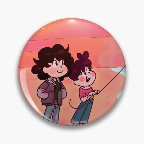 Item preview, Emily and Leo kite flying designed and sold by Nanostrashcan.