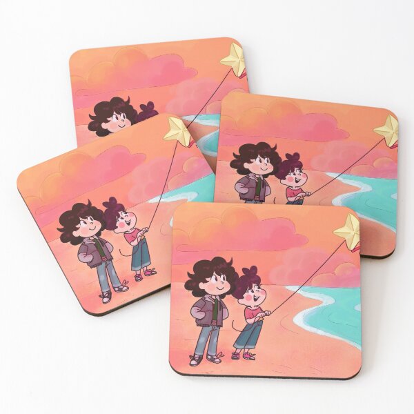 Item preview, Emily and Leo kite flying designed and sold by Nanostrashcan.