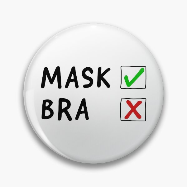 Item preview, Mask yes, bra no designed and sold by Gabriela Simon.