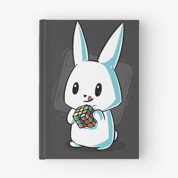 Item preview, Cuber Bunny - Speedcubing Bunny Design designed and sold by swiftcubing.