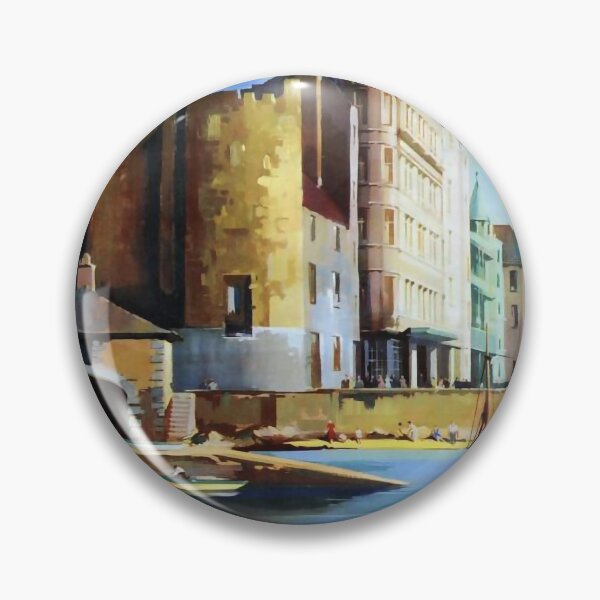 Item preview, Railway Poster Bangor designed and sold by stickart-marek.