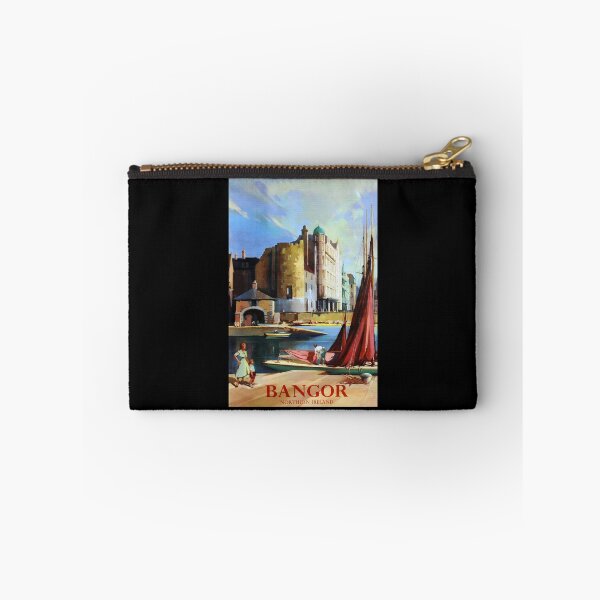 Item preview, Railway Poster Bangor designed and sold by stickart-marek.