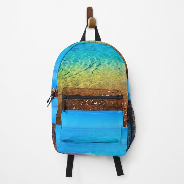 Still, Calm, and Colorful Lake Superior, Minnesota Backpack