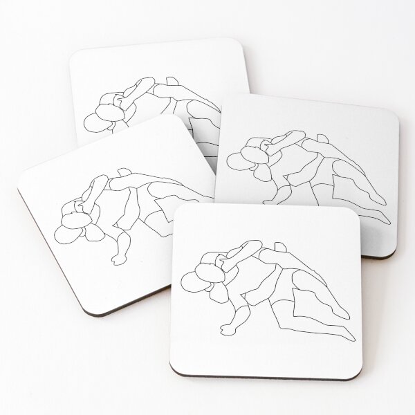 Item preview, BJJ illustration - BJJ Rear Naked Choke designed and sold by AJ-DesignCo.