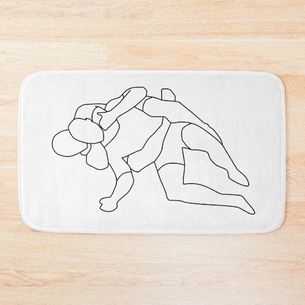 Item preview, BJJ illustration - BJJ Rear Naked Choke designed and sold by AJ-DesignCo.