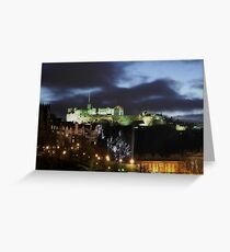 Christmas in Edinburgh Greeting Card