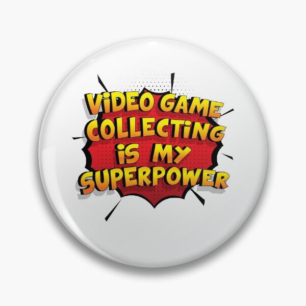 Artikelvorschau, Video Game Collecting ist mein Superpower Lustiges Video Game Collecting Designgeschenk entworfen und verkauft von Custom365.