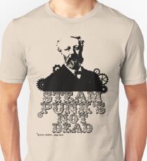 Camiseta ajustada Jules Verne era un punk