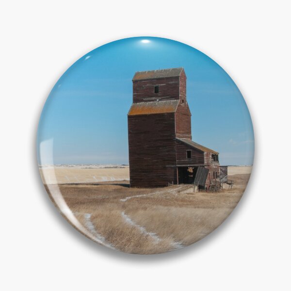 Item preview, prairie grain elevator in the winter designed and sold by marvin barth.