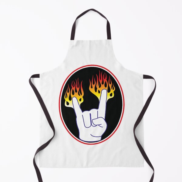 Item preview, Heavy Metal Flame Fist designed and sold by Waves.