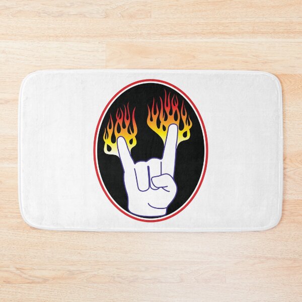 Item preview, Heavy Metal Flame Fist designed and sold by Waves.