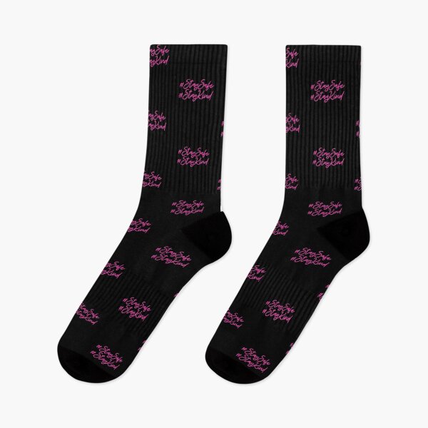 Item preview, # Stay Safe & Kind in Pink designed and sold by FunShirtDesigns.