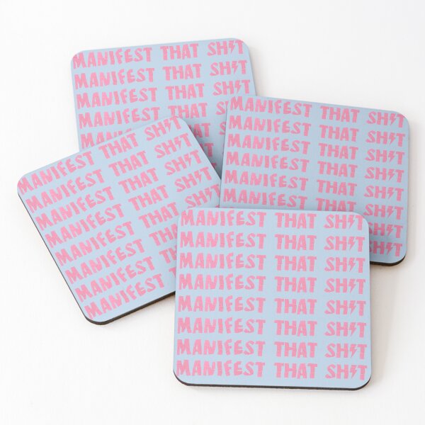 Item preview, Manifest That Sh*t Pink & Blue designed and sold by christy ✿.