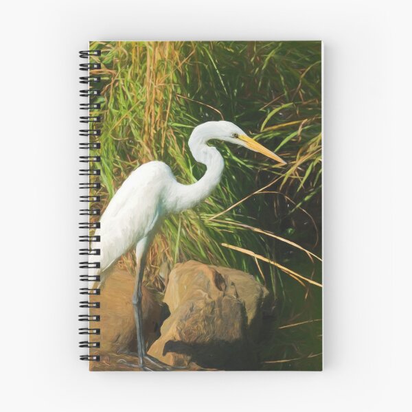 Item preview, Great White Egret By Water designed and sold by Jill Nightingale.