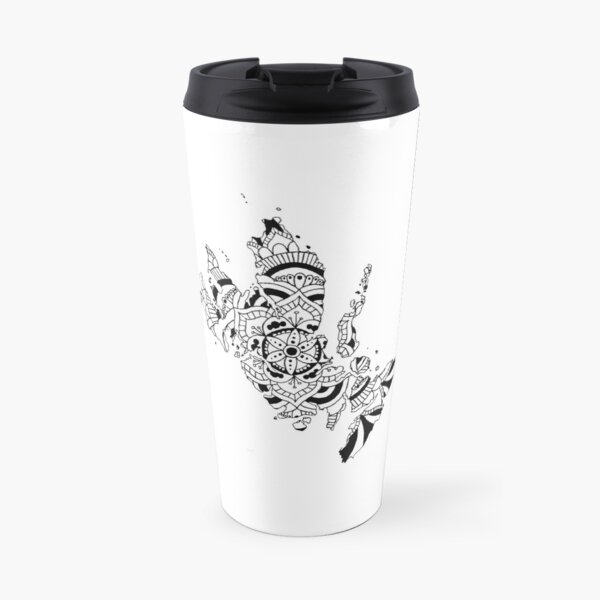 Isle of Skye Mandala Travel Mug