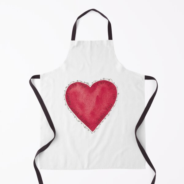 i carry your heart with me Apron