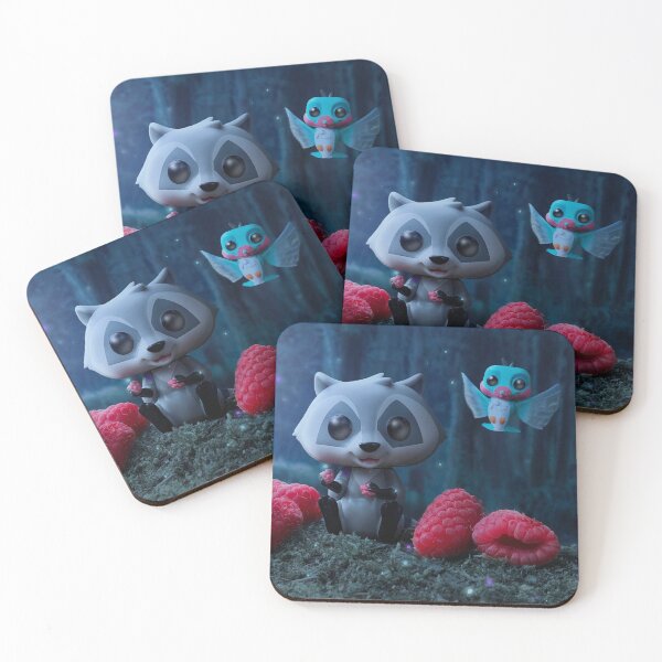Item preview, Meeko and Flit designed and sold by The-POPventures.